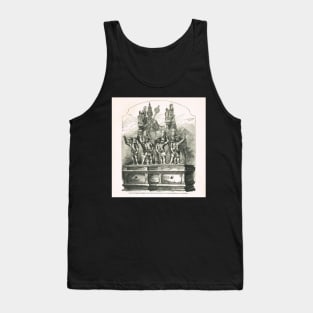 Entrance guards Temple at Ayenar India Tank Top